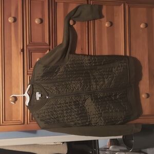 Bloomingdale's Olive Green lightweight jacket, large